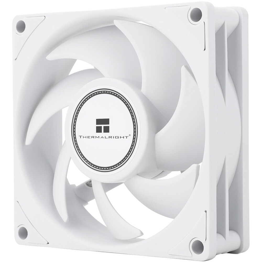 Вентилятор корпусный Thermalright TL-8015W (80x80x15mm, 4-pin PWM, 28.4CFM, 23.3dBA, 2200RPM, White)