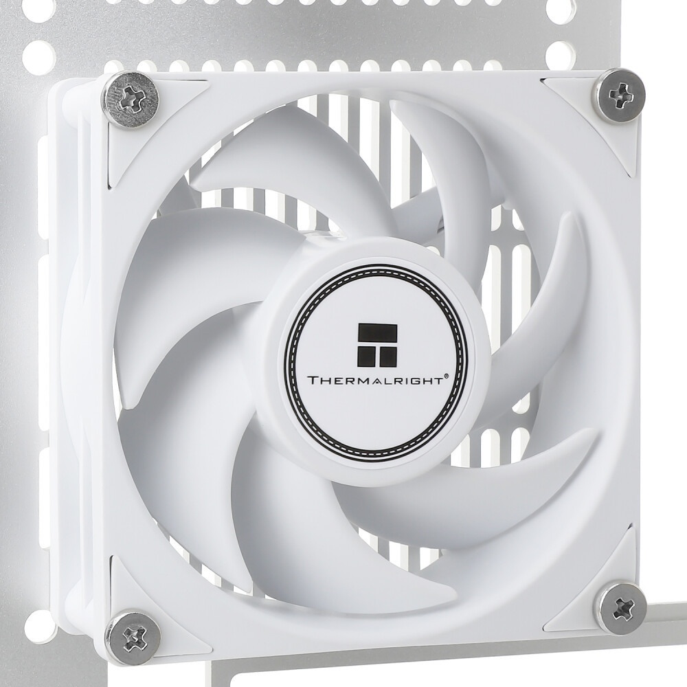 Вентилятор корпусный Thermalright TL-8015W (80x80x15mm, 4-pin PWM, 28.4CFM, 23.3dBA, 2200RPM, White)