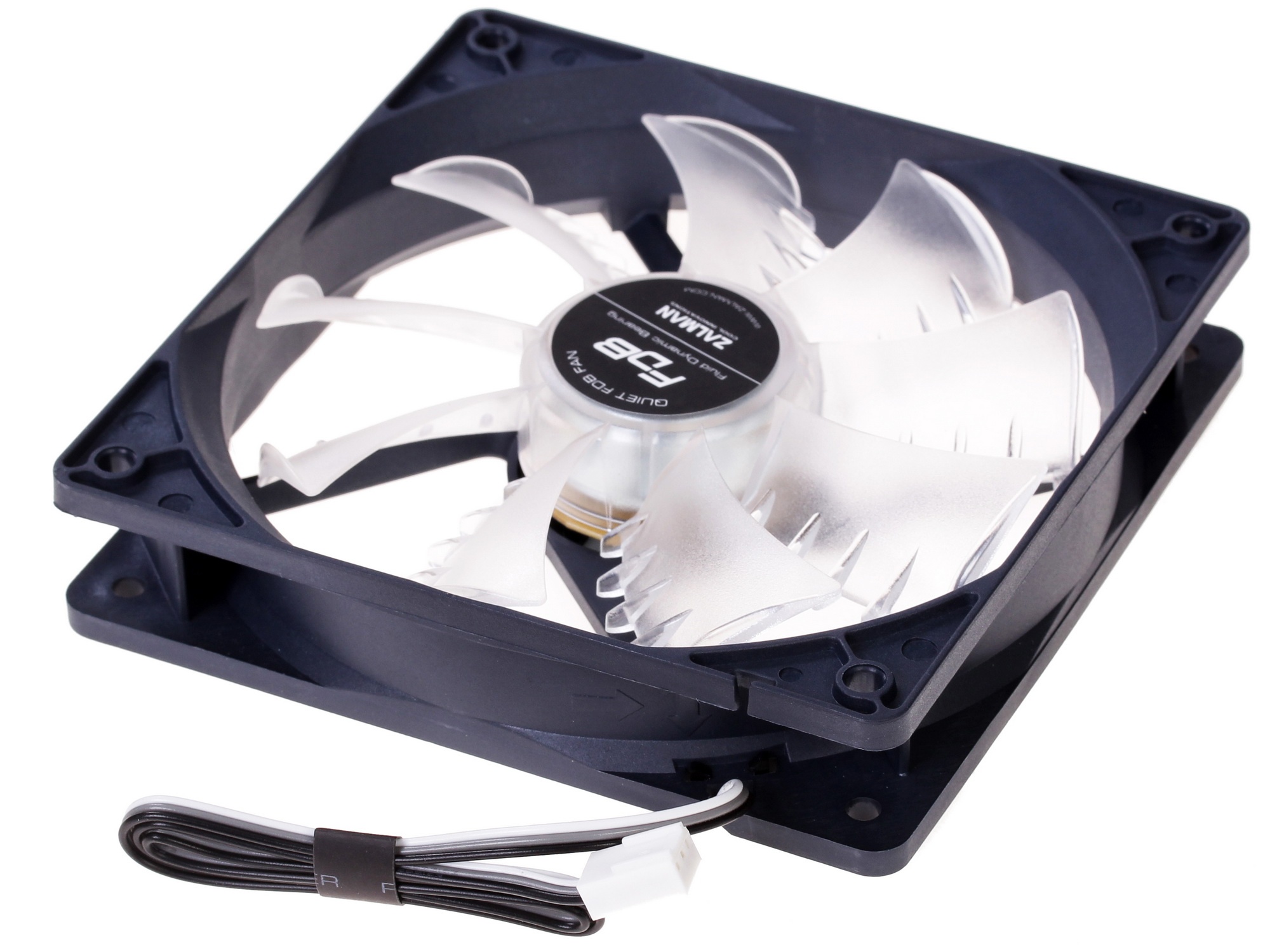 Вентилятор для корпуса Zalman ZM-F3 FDB (SF) черный, 120 мм, 1200 об/мин, 23 дБ, 3 pin
