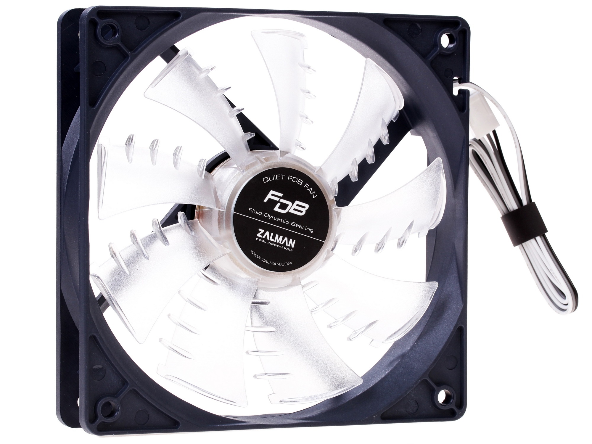 Вентилятор для корпуса Zalman ZM-F3 FDB (SF) черный, 120 мм, 1200 об/мин, 23 дБ, 3 pin