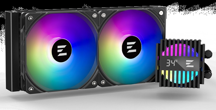 СВО для процессора Zalman ALPHA2 A24 черная 120мм алюминий+медь 2000rpm 29.7db 4-pin 320W