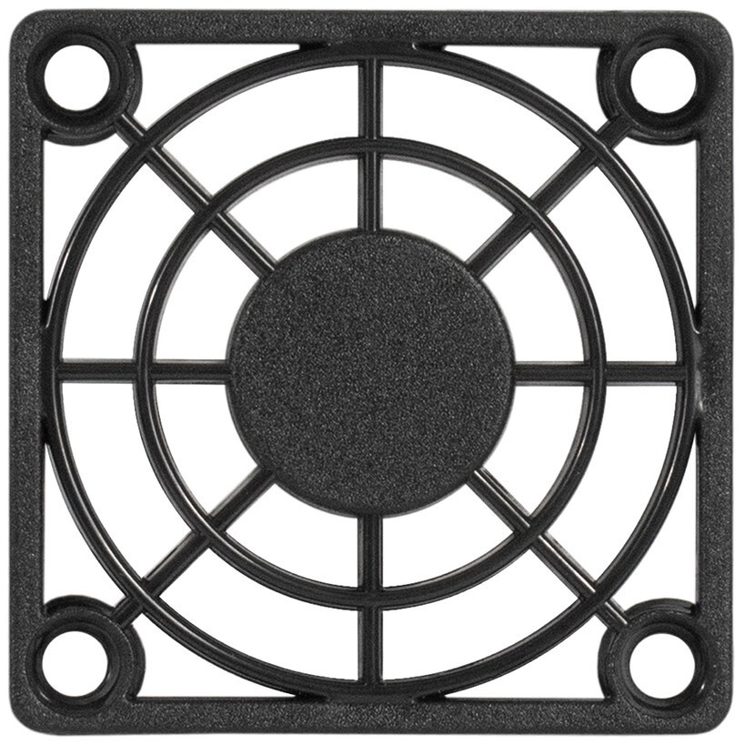 Решетка для вентилятора 60x60 ExeGate EG-060MR (60x60 мм, металлическая, круглая, никель)