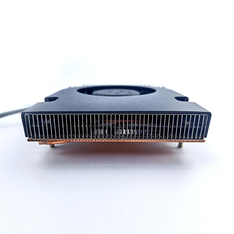 Кулер Foxline D65 черный алюминий+медь 2500rpm 32.6db 4-pin 65w 17мм
