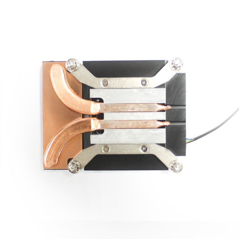 Кулер Foxline D65 черный алюминий+медь 2500rpm 32.6db 4-pin 65w 17мм