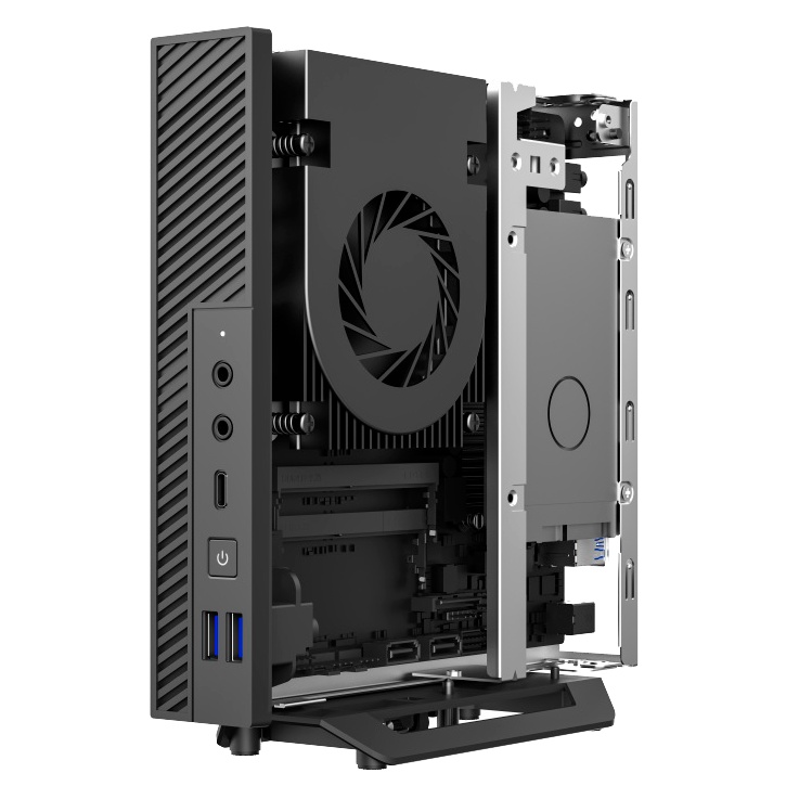 Кулер Foxline D65 черный алюминий+медь 2500rpm 32.6db 4-pin 65w 17мм