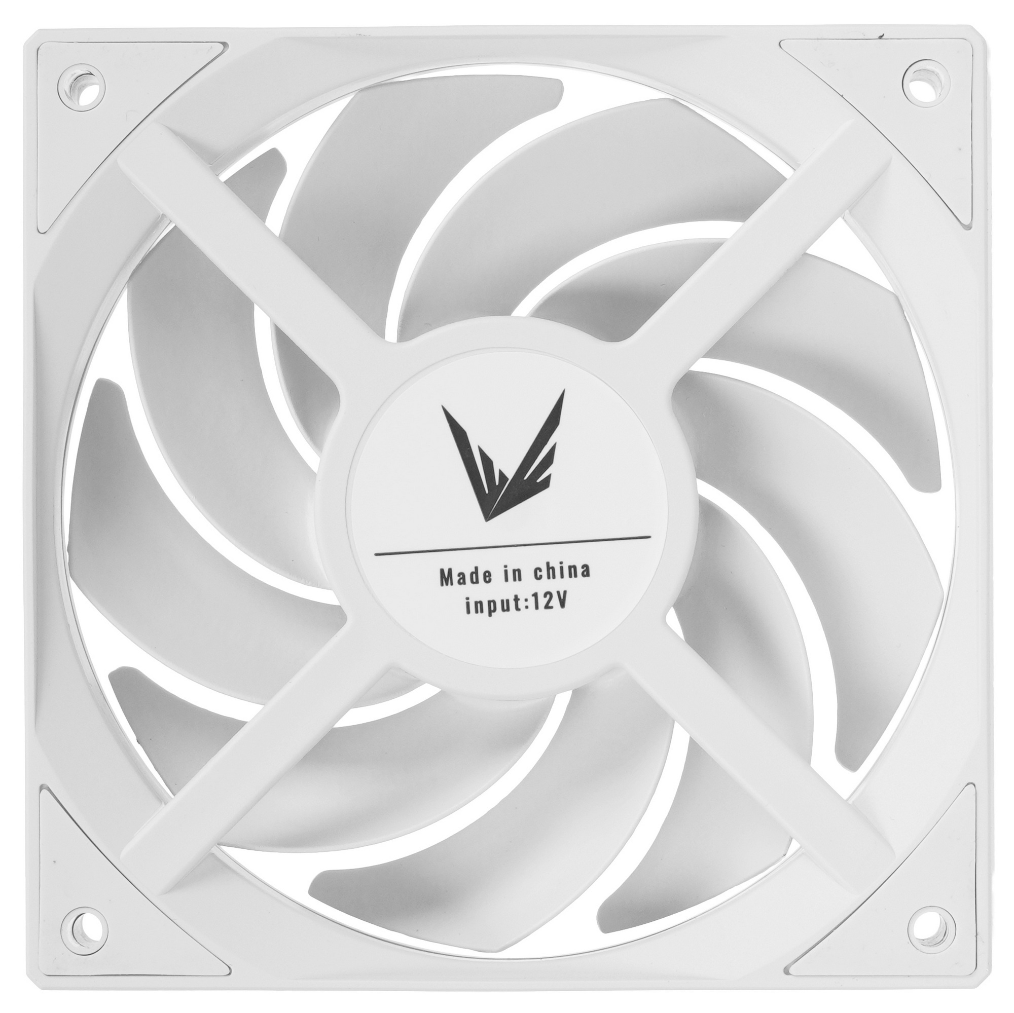 Вентилятор для корпуса Aerocool / Formula Air Bridge Plus WH ARGB белый, 120 мм, 1300 об/мин, 27.2 д