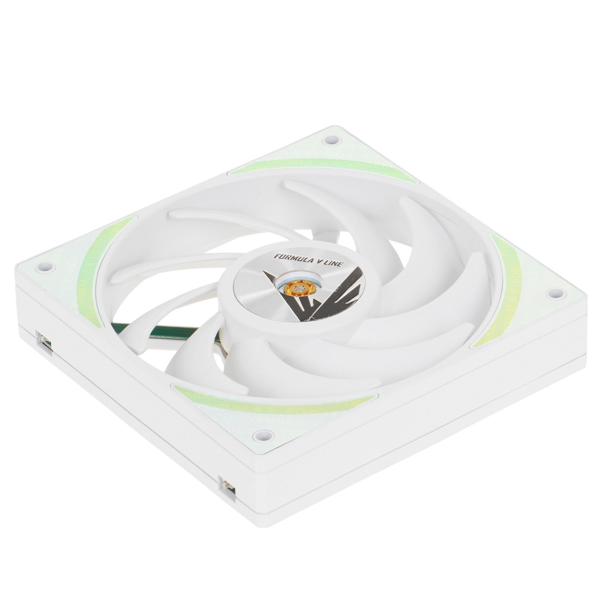 Вентилятор для корпуса Aerocool / Formula Air Bridge Plus WH ARGB белый, 120 мм, 1300 об/мин, 27.2 д