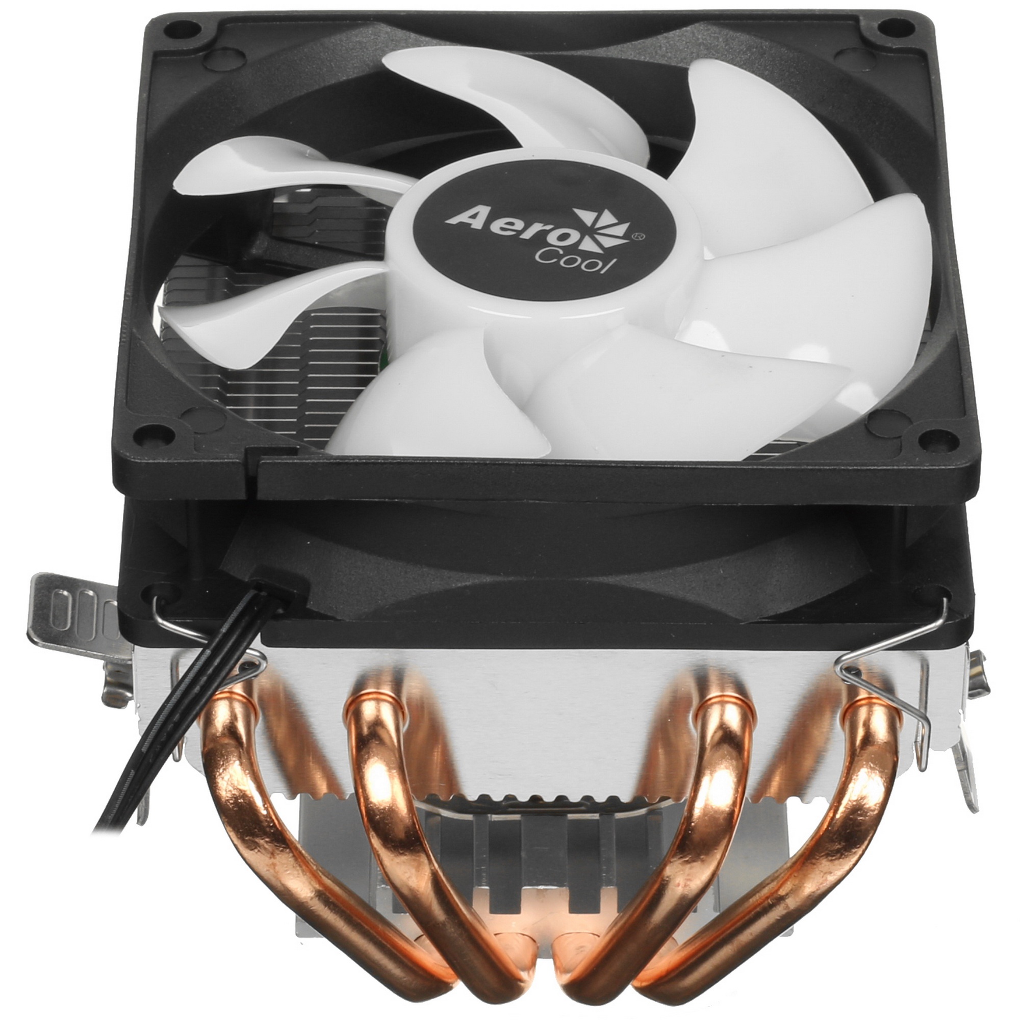 Кулер для процессора AeroCool / Formula Air Frost 4 черный, 90 мм, алюминий/медь, 1800 об/мин, 25.7