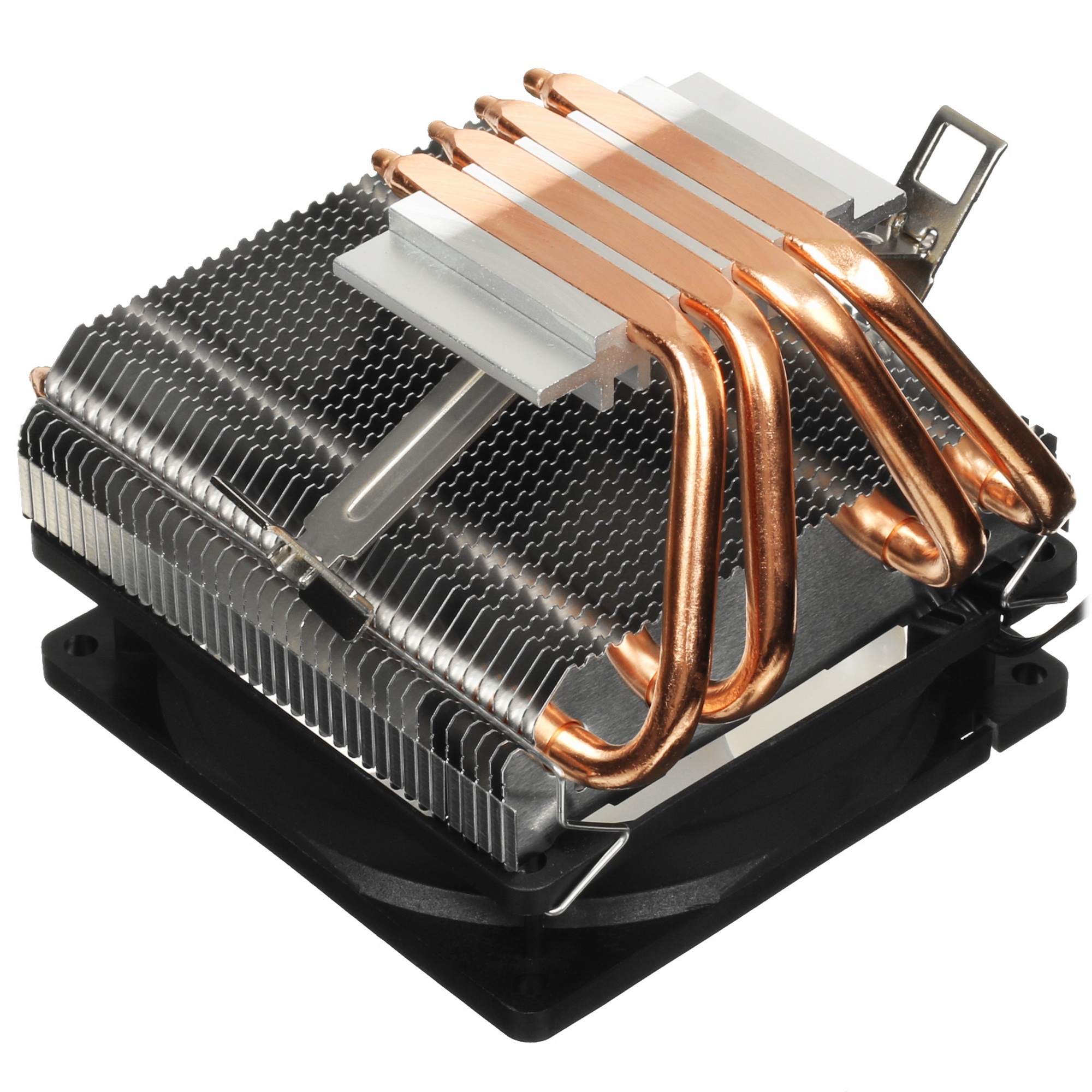 Кулер для процессора AeroCool / Formula Air Frost 4 черный, 90 мм, алюминий/медь, 1800 об/мин, 25.7