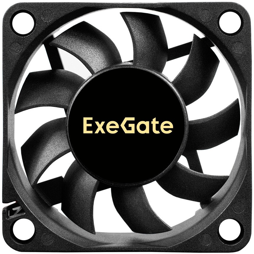 Вентилятор для корпуса ExeGate ExtraPower EP06015B3P черный, 60 мм, 5000 об/мин, 34 дБ, 3 pin