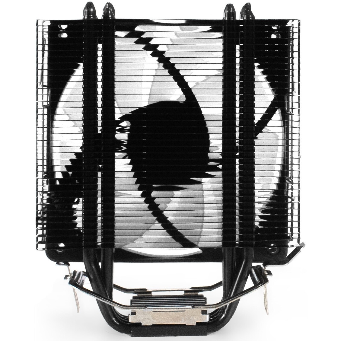 Кулер для процессора ExeGate Dark Magic EE126A-RGB черный, 120 мм, алюминий, 1800 об/мин, 18 дБ, 3 p