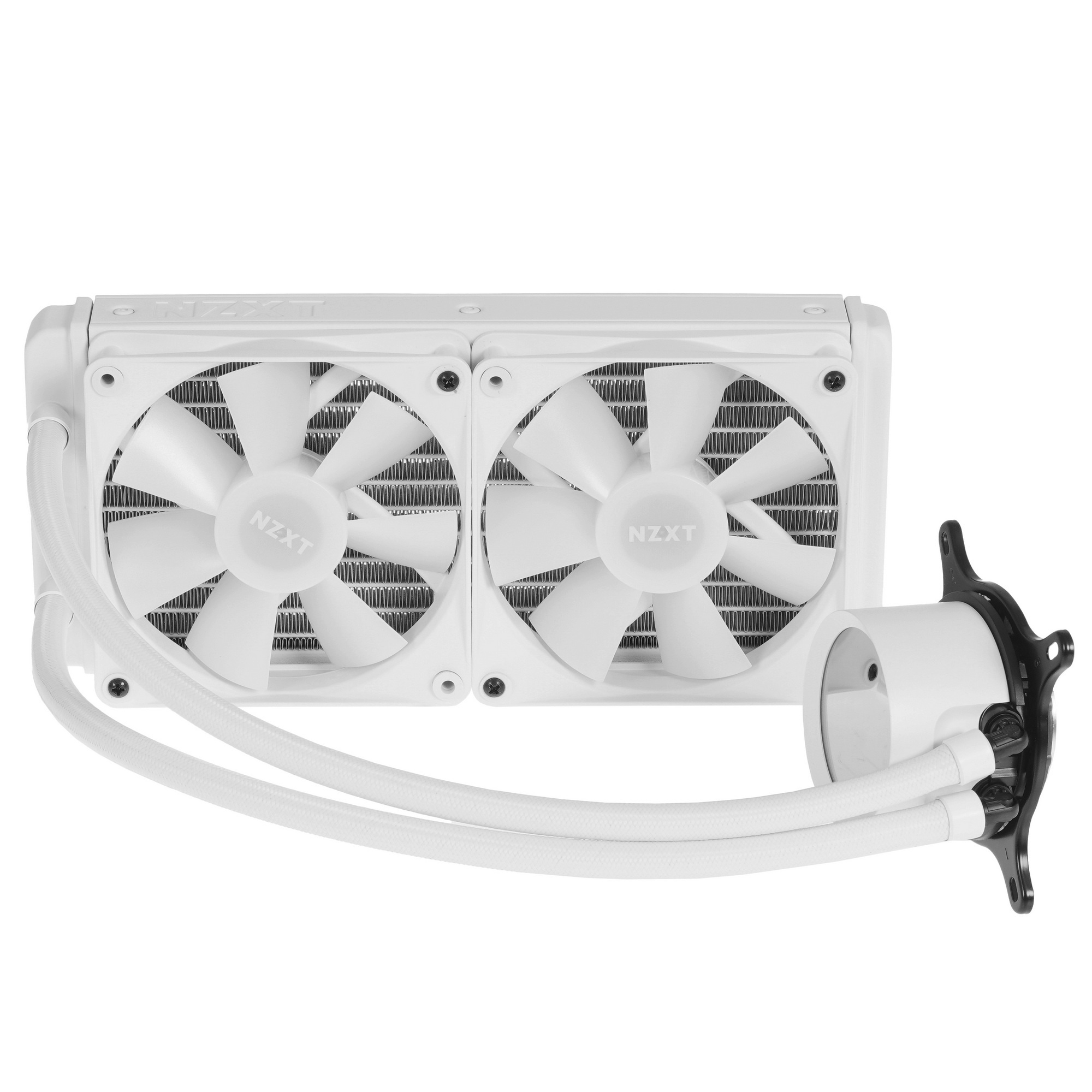 Система жидкостного охлаждения NZXT Kraken Elite 240 RGB белый 120мм алюминий+медь 2800rpm 33db 4-pi