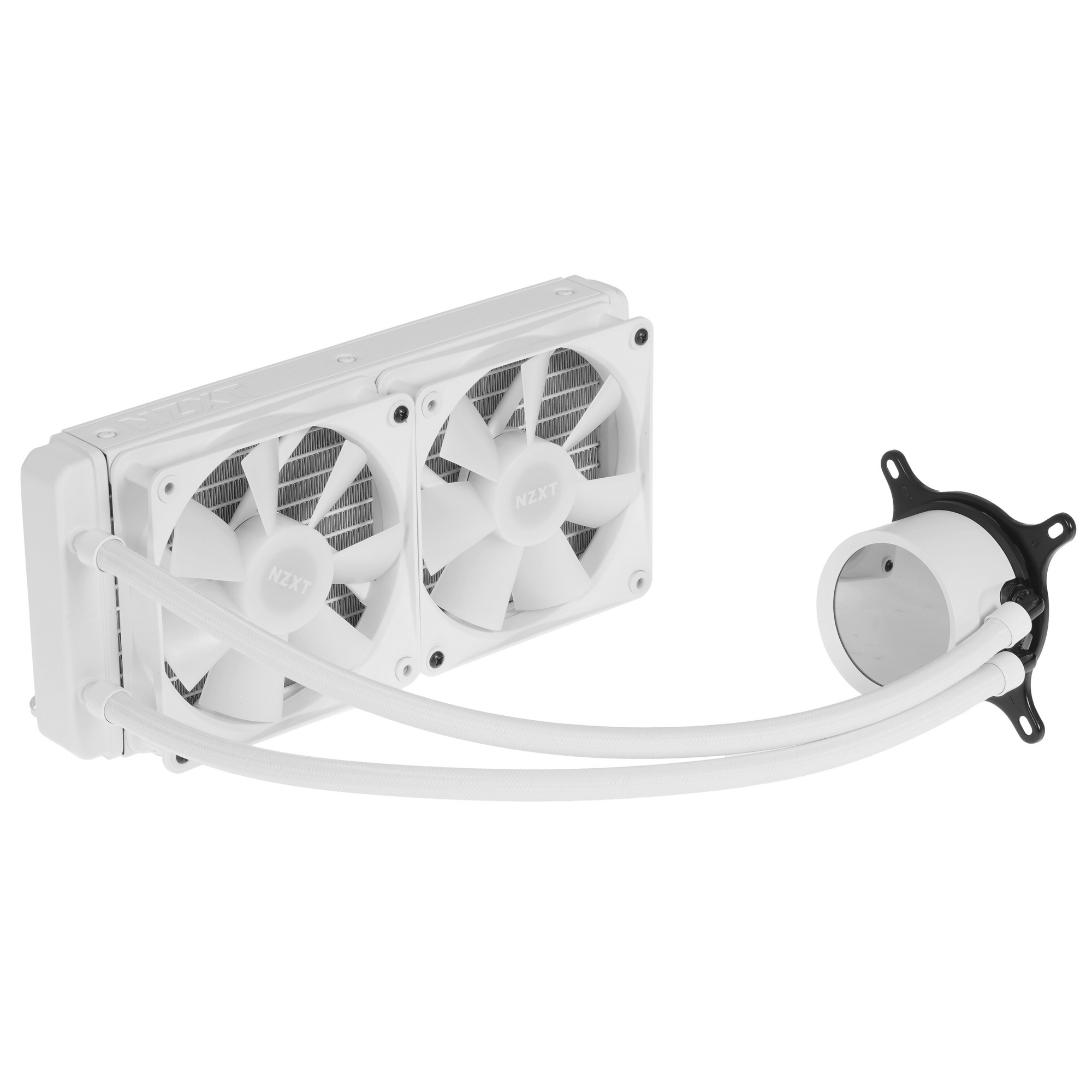 Система жидкостного охлаждения NZXT Kraken Elite 240 RGB белый 120мм алюминий+медь 2800rpm 33db 4-pi