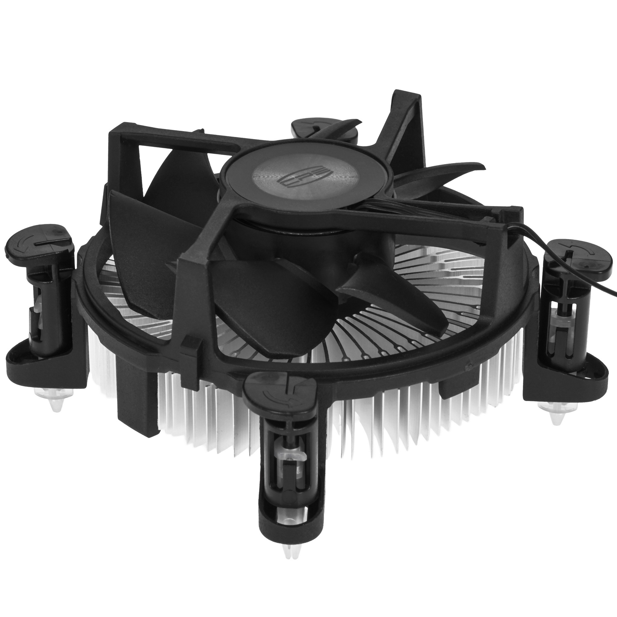 Кулер для процессора PCCooler R94-V2 серебристый/черный 94мм алюминий 2400rpm 27.3db 4-pin 65W 56мм