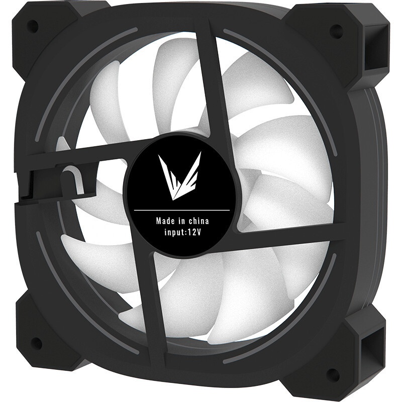 Вентилятор для корпуса Formula Nulight 12BK ARPW Reverse ARGB черный, 120 мм, 1500 об/мин, 25.34 дБ,