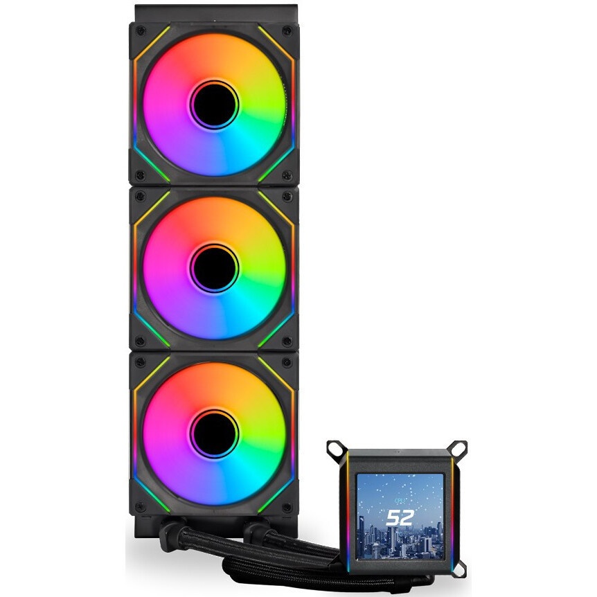 СВО для процессора LIAN LI Galahad II Trinity G89.GA2T36W.00 белый 120мм алюминий+медь 2450rpm 30db