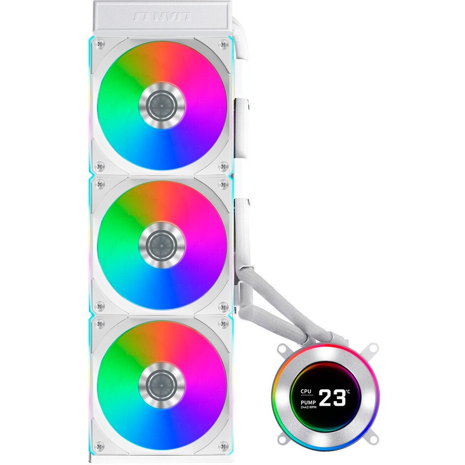 СВО для процессора LIAN LI Galahad II Trinity G89.GA2T36W.00 белый 120мм алюминий+медь 2450rpm 30db