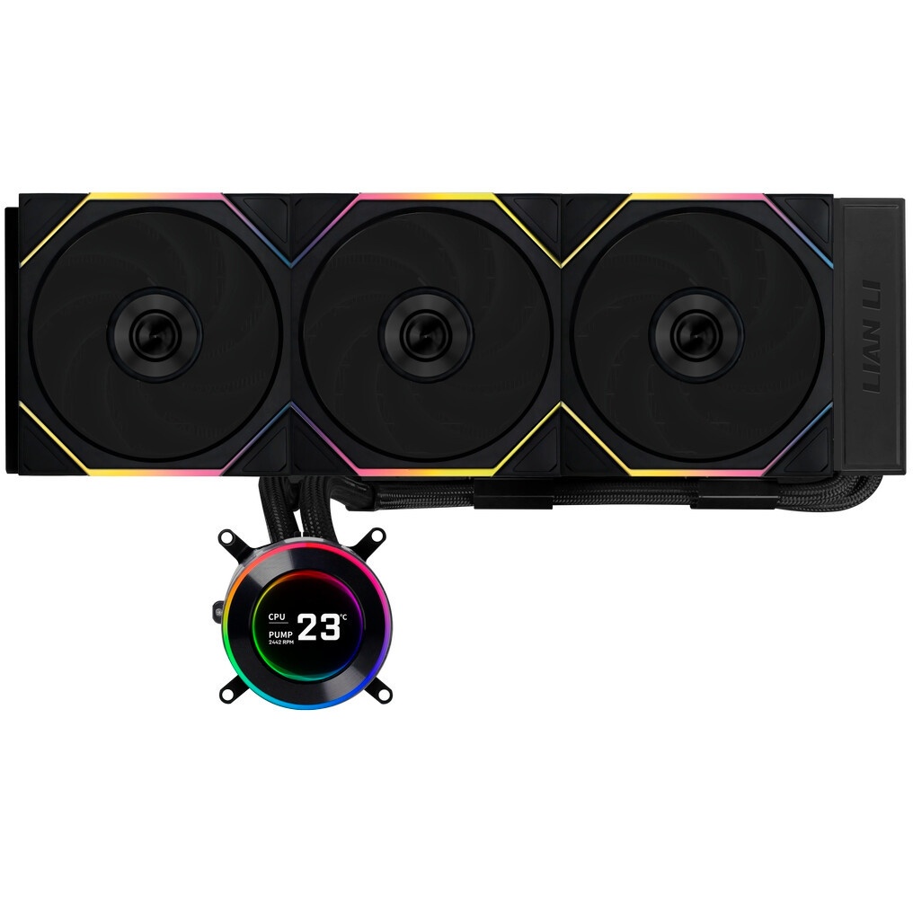 СВО для процессора LIAN LI Galahad II Trinity G89.GA2T36W.00 белый 120мм алюминий+медь 2450rpm 30db