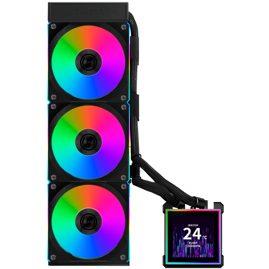 СВО для процессора LIAN LI Galahad II Trinity G89.GA2T36W.00 белый 120мм алюминий+медь 2450rpm 30db