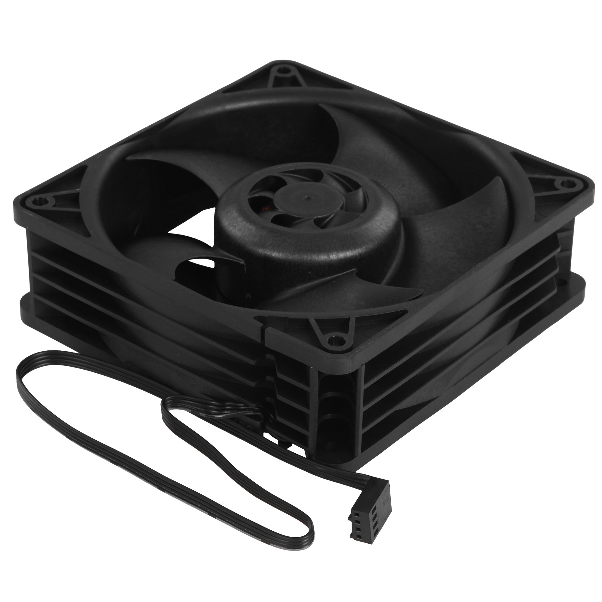 Вентилятор для корпуса Arctic S12038-4K черный, 120 мм, 4000 об/мин, 4 pin