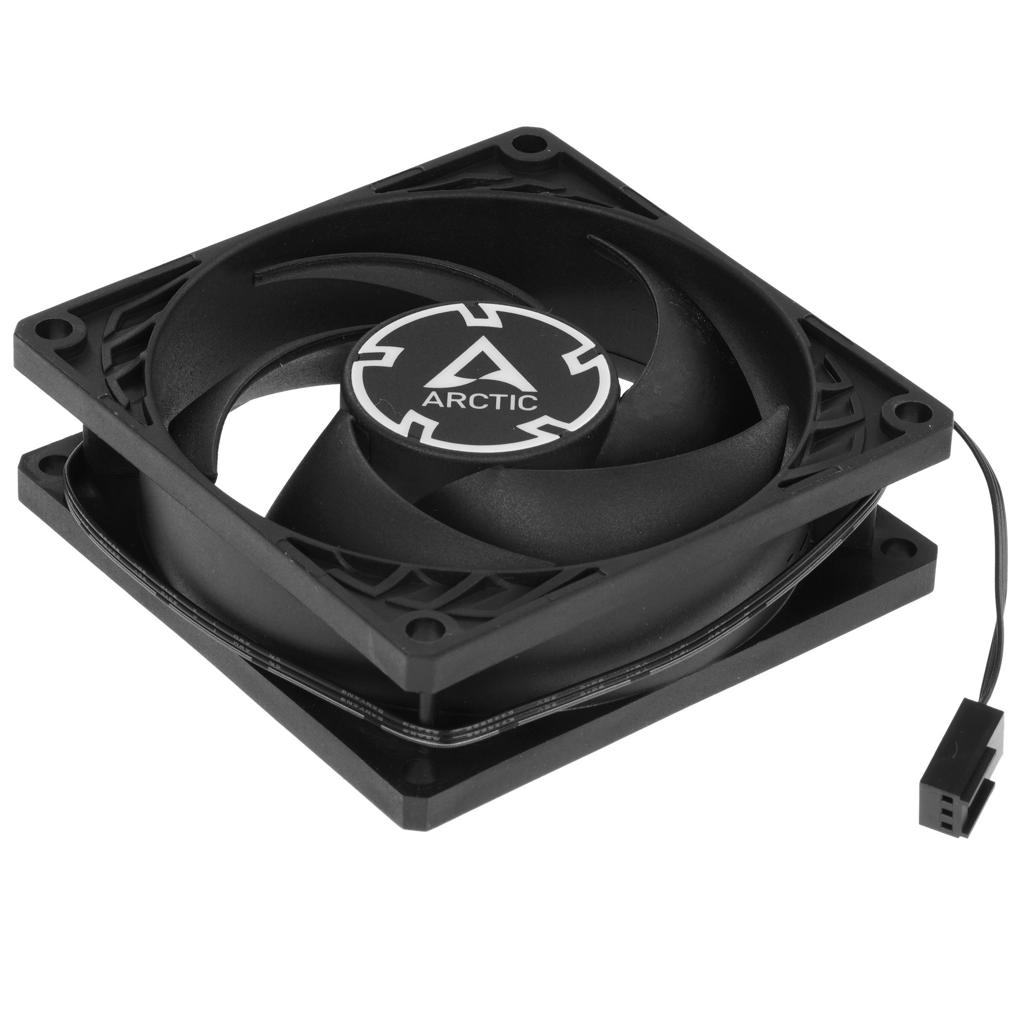 Вентилятор корпусной ARCTIC P8 Silent Black комплект 5 шт (ACFAN00301A) черный 80мм 1600rpm 22.5db 3