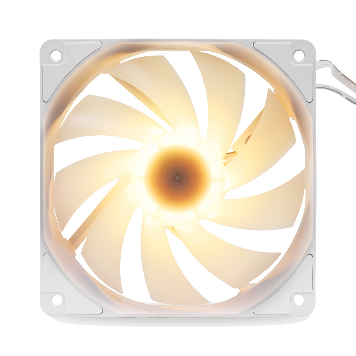 Кулер для ПК HSPD ORBF1-120WH-ARGB белый 120mm 28,8db 1500rpm