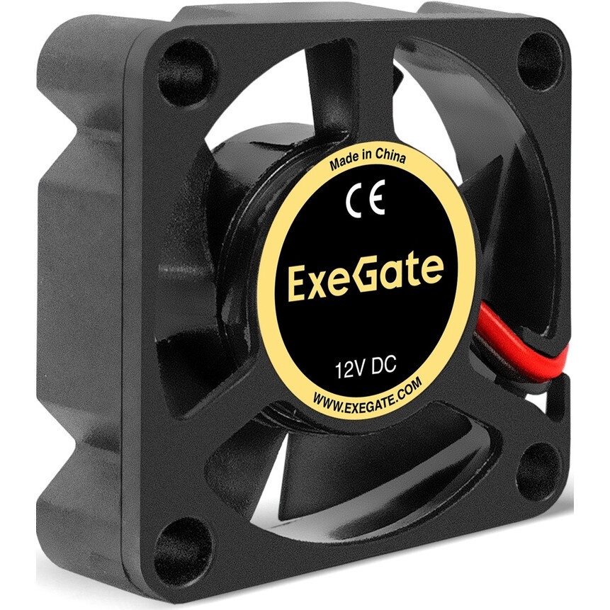 Вентилятор для корпуса ExeGate ExtraPower EP03010S3P-5 черный, 30 мм, 12000 об/мин, 33 дБ, 3 pin