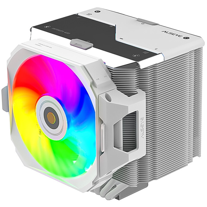 Кулер для процессора Alseye W700-B(USA) черный, 120 мм, алюминий/медь, 2200 об/мин, 35.3 дБ, 4 pin,
