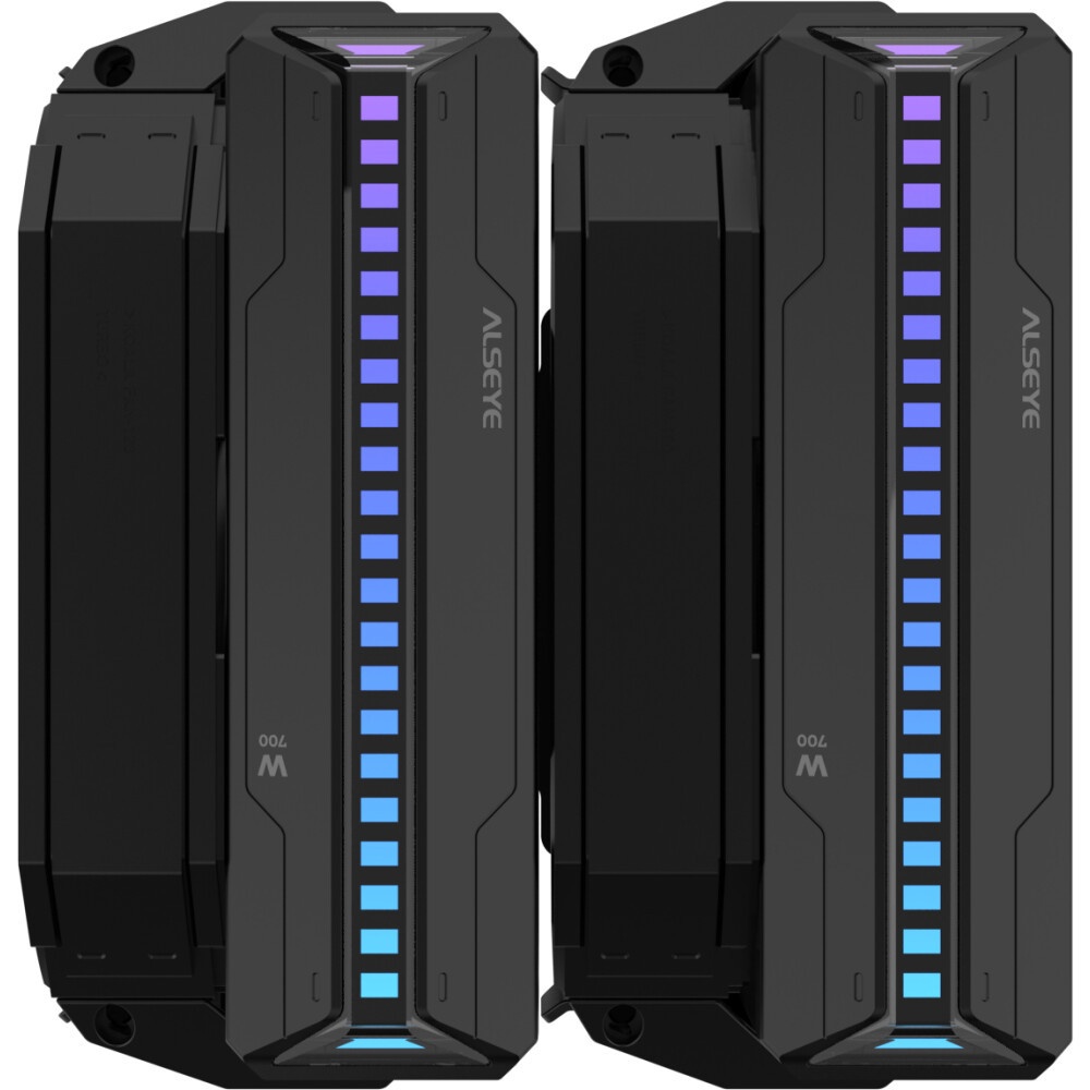 Кулер для процессора Alseye W700-B(USA) черный, 120 мм, алюминий/медь, 2200 об/мин, 35.3 дБ, 4 pin,
