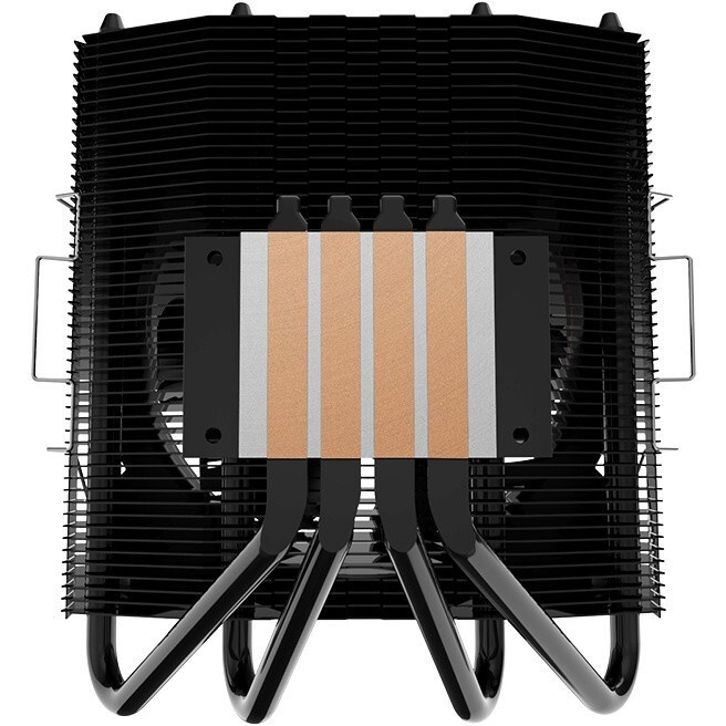 Кулер для процессора Alseye W700-B(USA) черный, 120 мм, алюминий/медь, 2200 об/мин, 35.3 дБ, 4 pin,