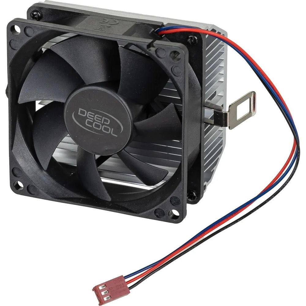 Кулер для процессора DEEPCOOL CK-AM209 V2 серебристый, 80 мм, алюминий, 1600 об/мин, 19.5 дБ, 3 pin,
