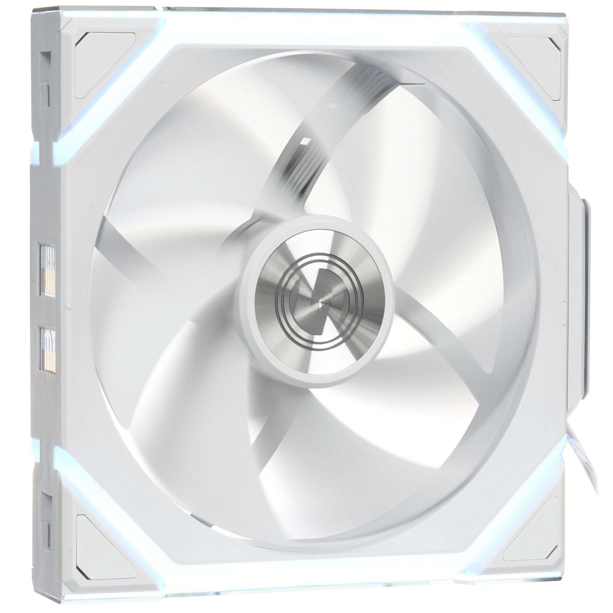 Вентилятор для корпуса Lian Li Uni Fan SL Wireless 120 ARGB белый, 120 мм, 2000 об/мин, 28.5 дБ, 4 p