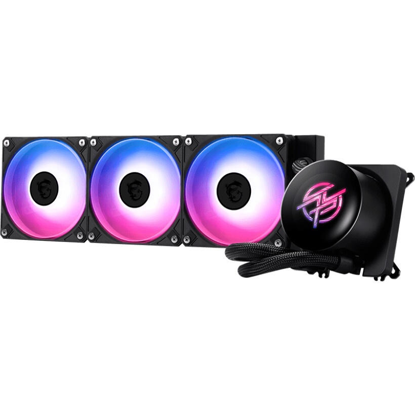 Жидкостная система охлаждения MSI MAG CORELIQUID A15 черный 120мм алюминий+медь 2050rpm 28.7db 4-pin