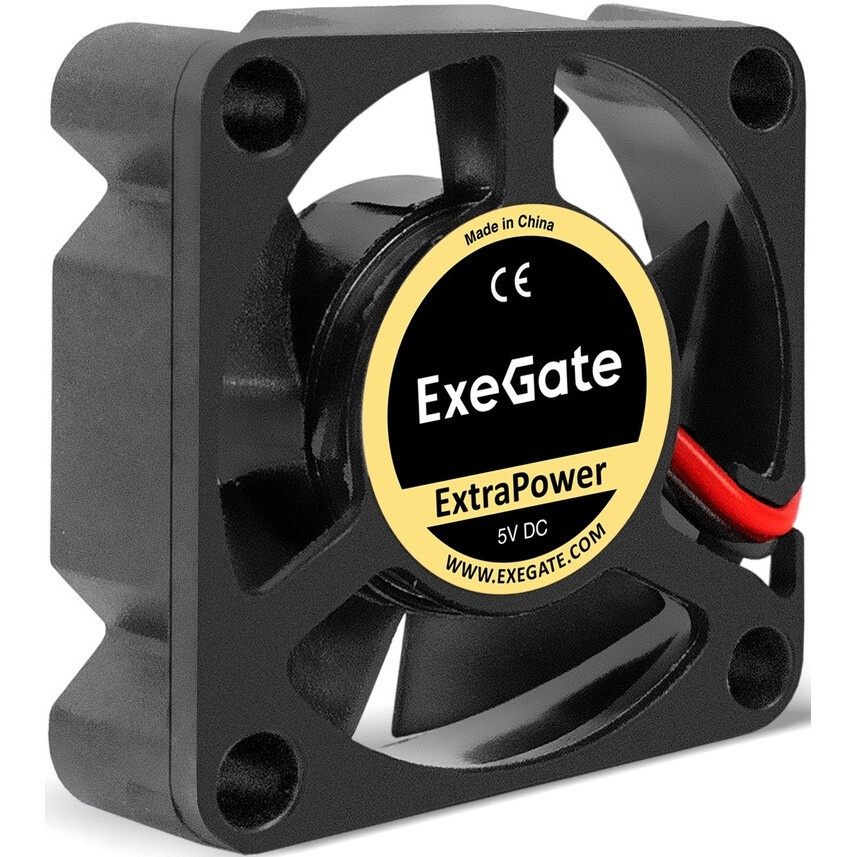Вентилятор для корпуса ExeGate EX03010S3P черный, 30 мм, 10000 об/мин, 28.5 дБ, 3 pin