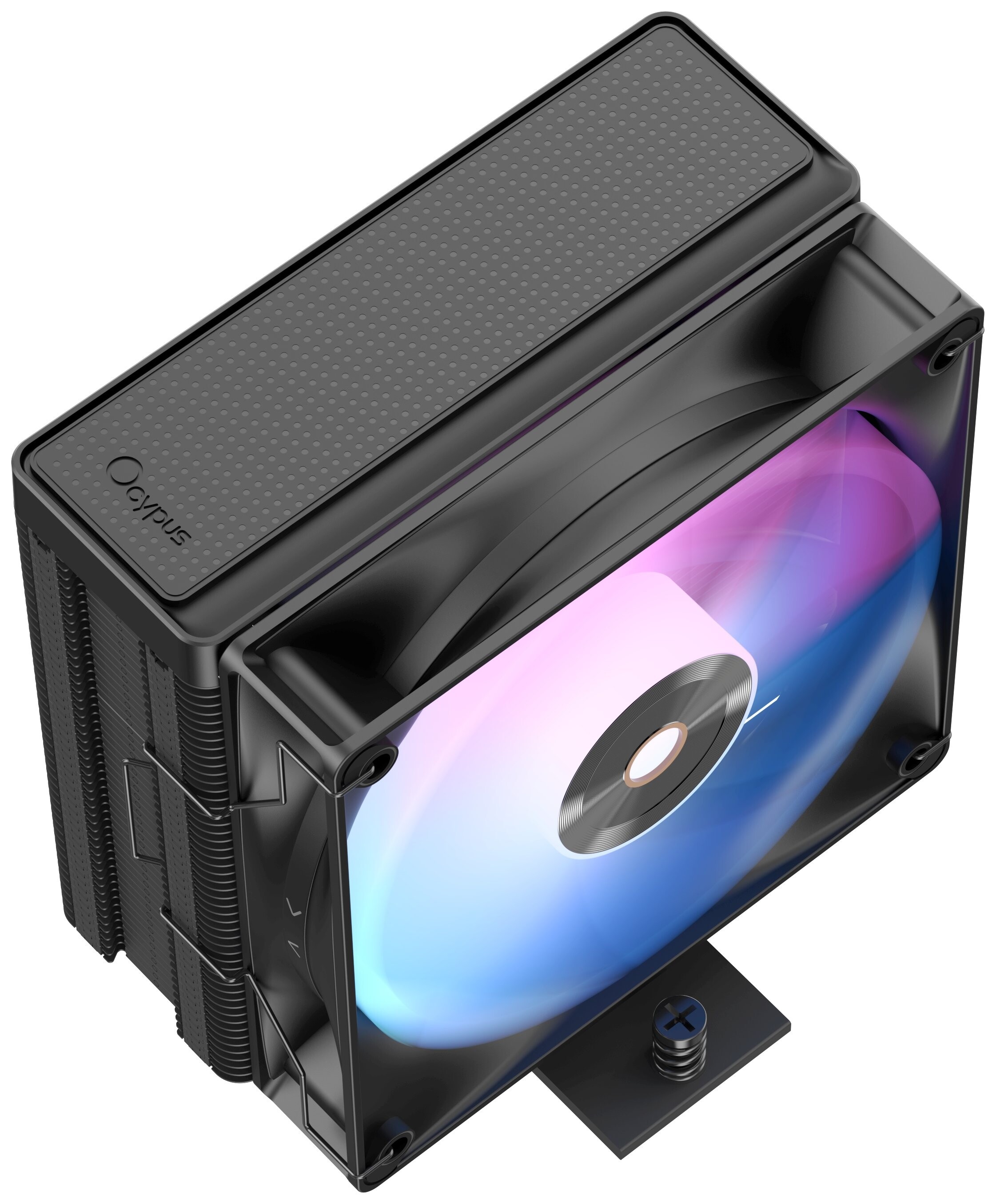 Кулер для процессора Cooler Ocypus Delta A40 BK ARGB Delta-A40-BK1NAWN00X-GL черный 120мм алюминий+м