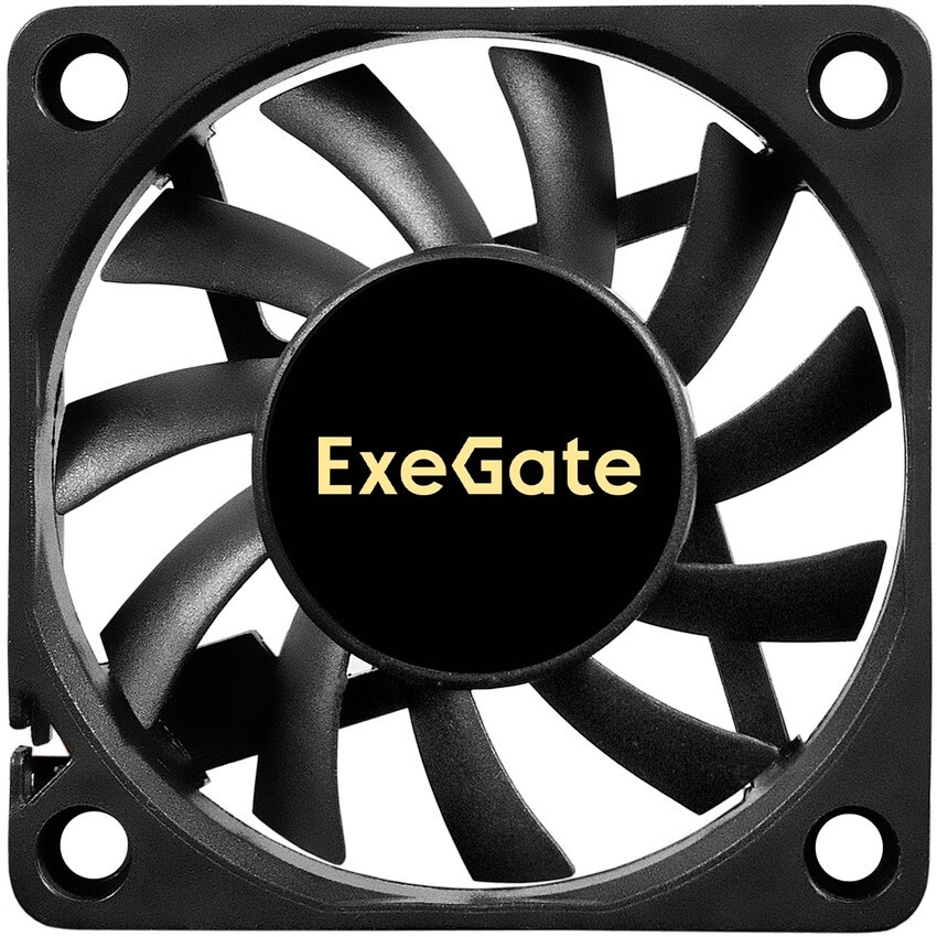 Вентилятор для корпуса ExeGate ExtraPower EP06015S3P черный, 60 мм, 4800 об/мин, 32 дБ, 3 pin