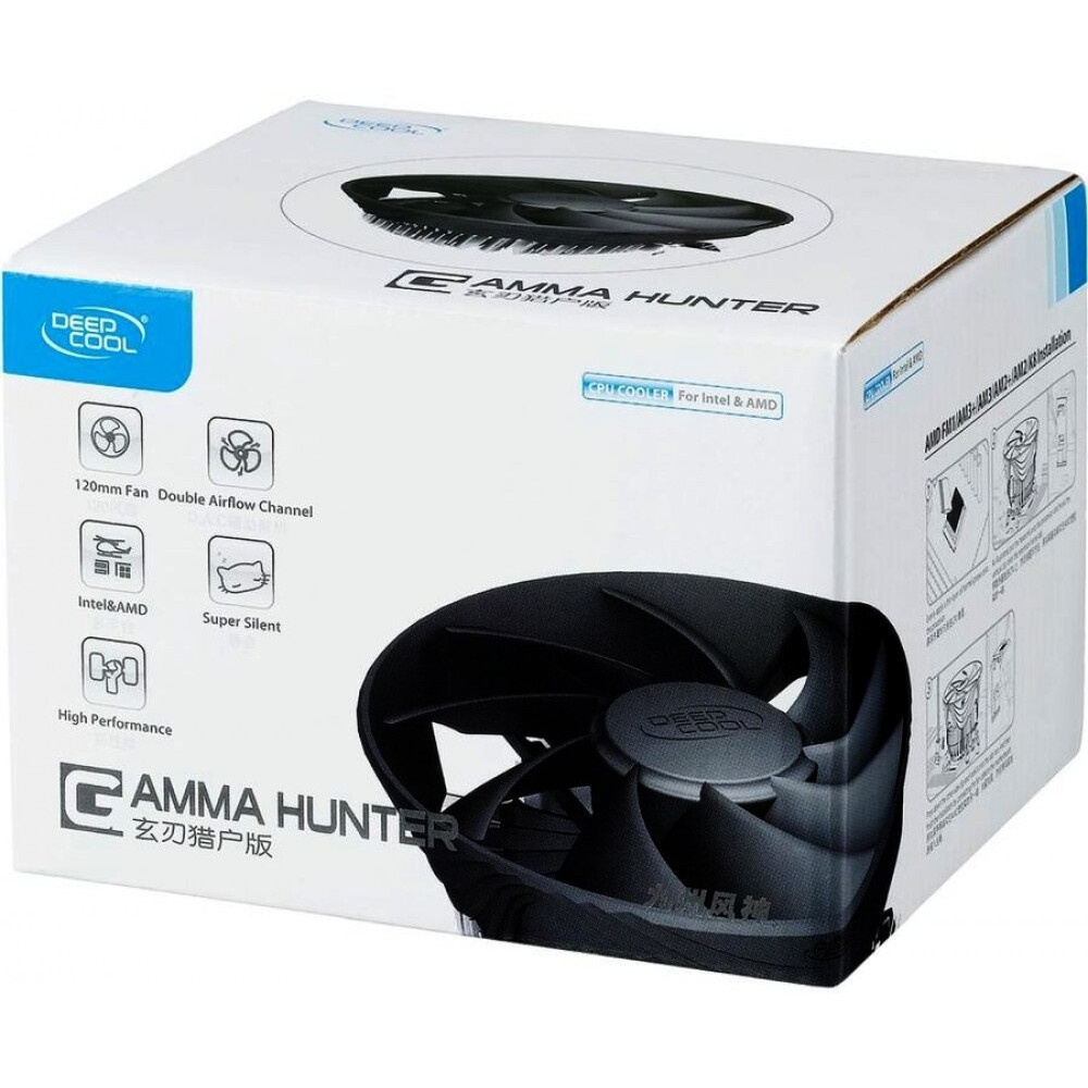 Кулер для процессора AeroCool / Formula Verkho Plus серебристый/черный, 120 мм, алюминий, 2000 об/ми