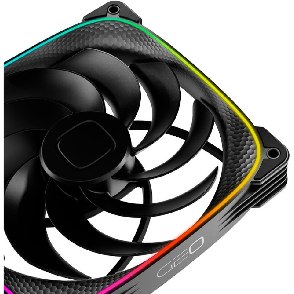 Комплект вентиляторов для корпуса Arctic P14 PWM PST A-RGB (3 шт.) черный, 140 мм, 1900 об/мин, 22.5