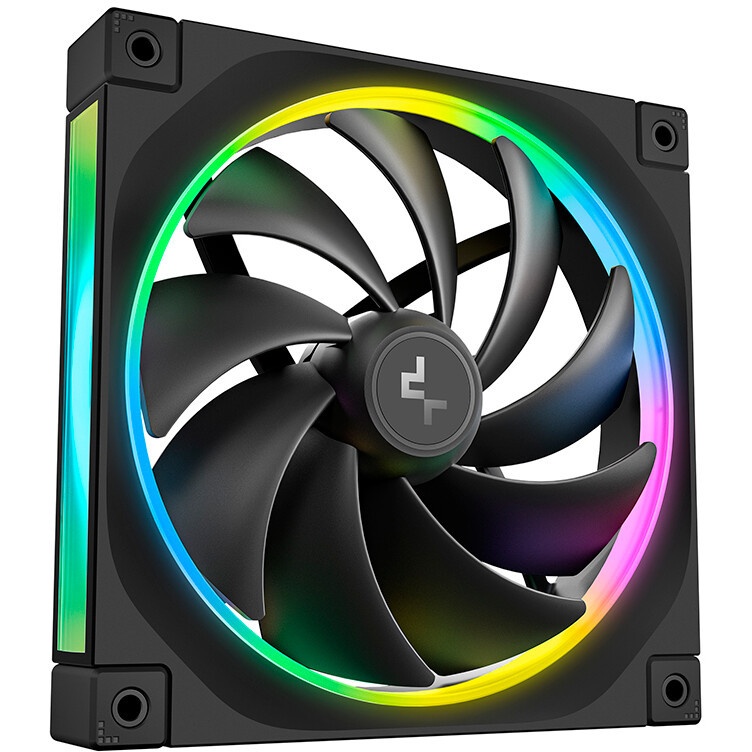 Комплект вентиляторов для корпуса Arctic P14 PWM PST A-RGB (3 шт.) черный, 140 мм, 1900 об/мин, 22.5