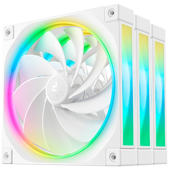 Комплект вентиляторов для корпуса Arctic P14 PWM PST A-RGB (3 шт.) черный, 140 мм, 1900 об/мин, 22.5