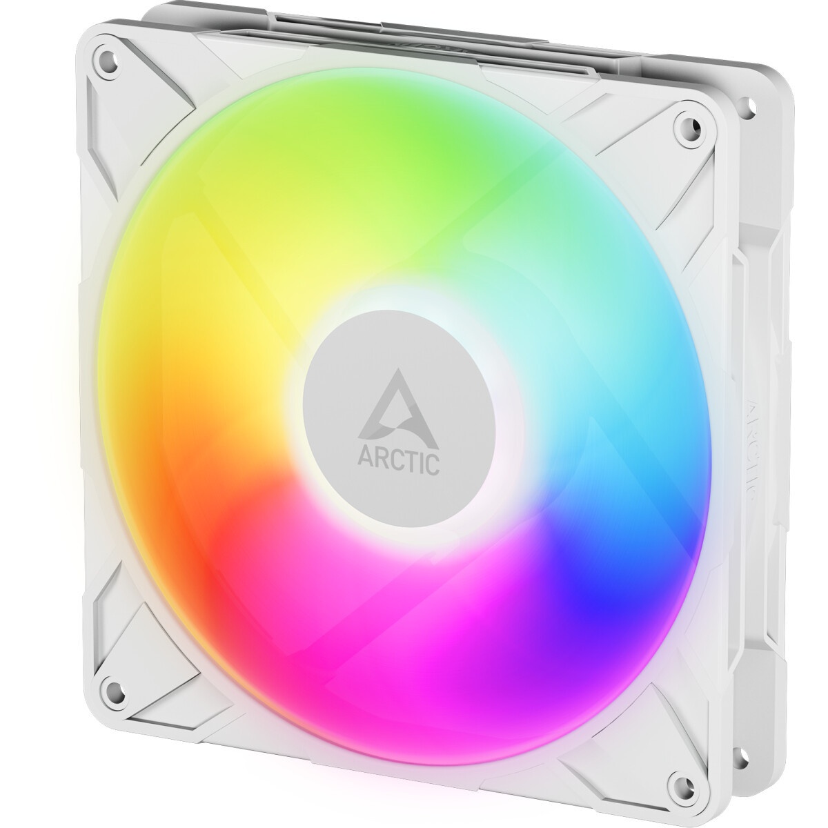 Комплект вентиляторов для корпуса Arctic P14 PWM PST A-RGB (3 шт.) черный, 140 мм, 1900 об/мин, 22.5