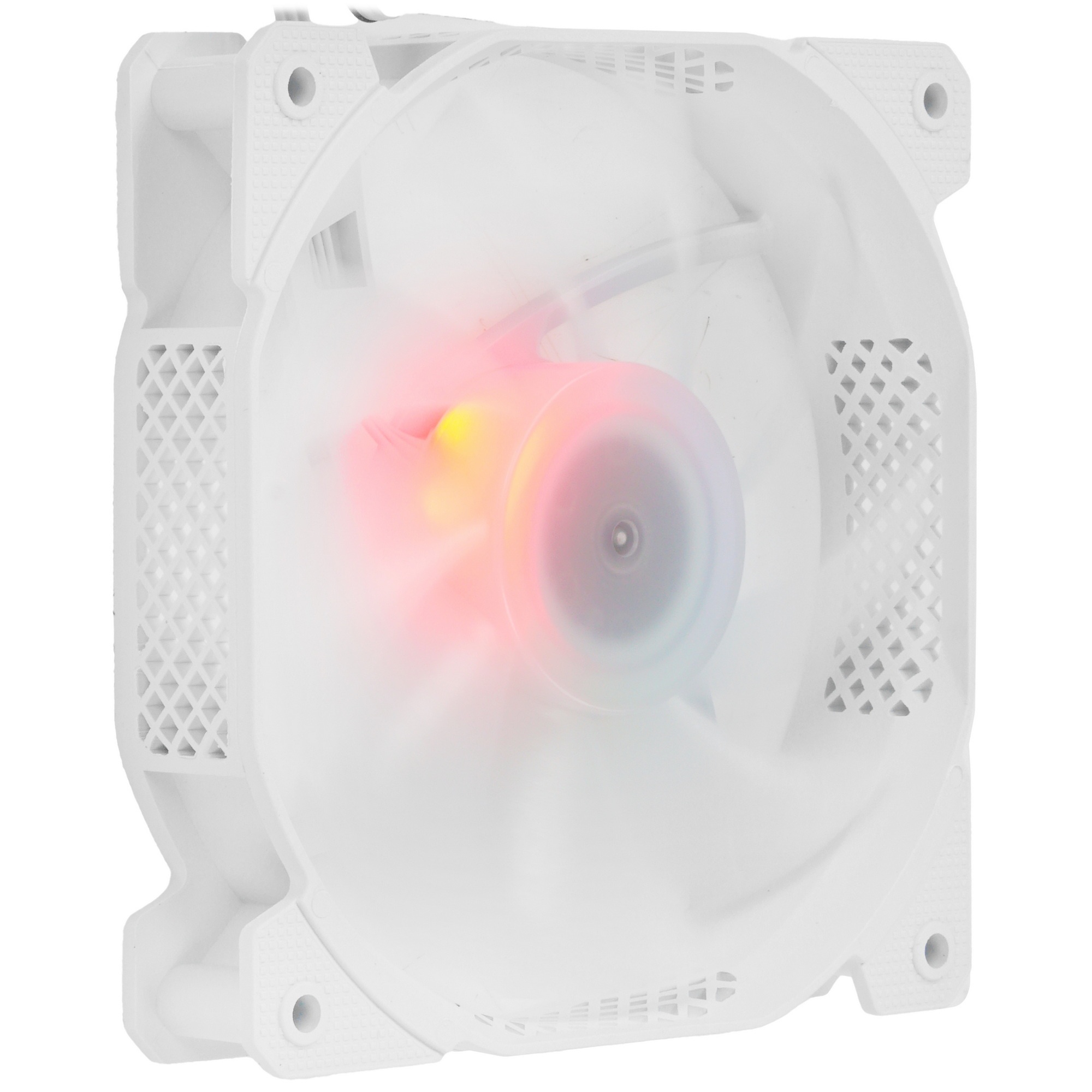 Вентилятор для корпуса Aerocool / Formula Cosmic 12WH FR RGB белый, 120 мм, 1100 об/мин, 22.3 дБ, 4