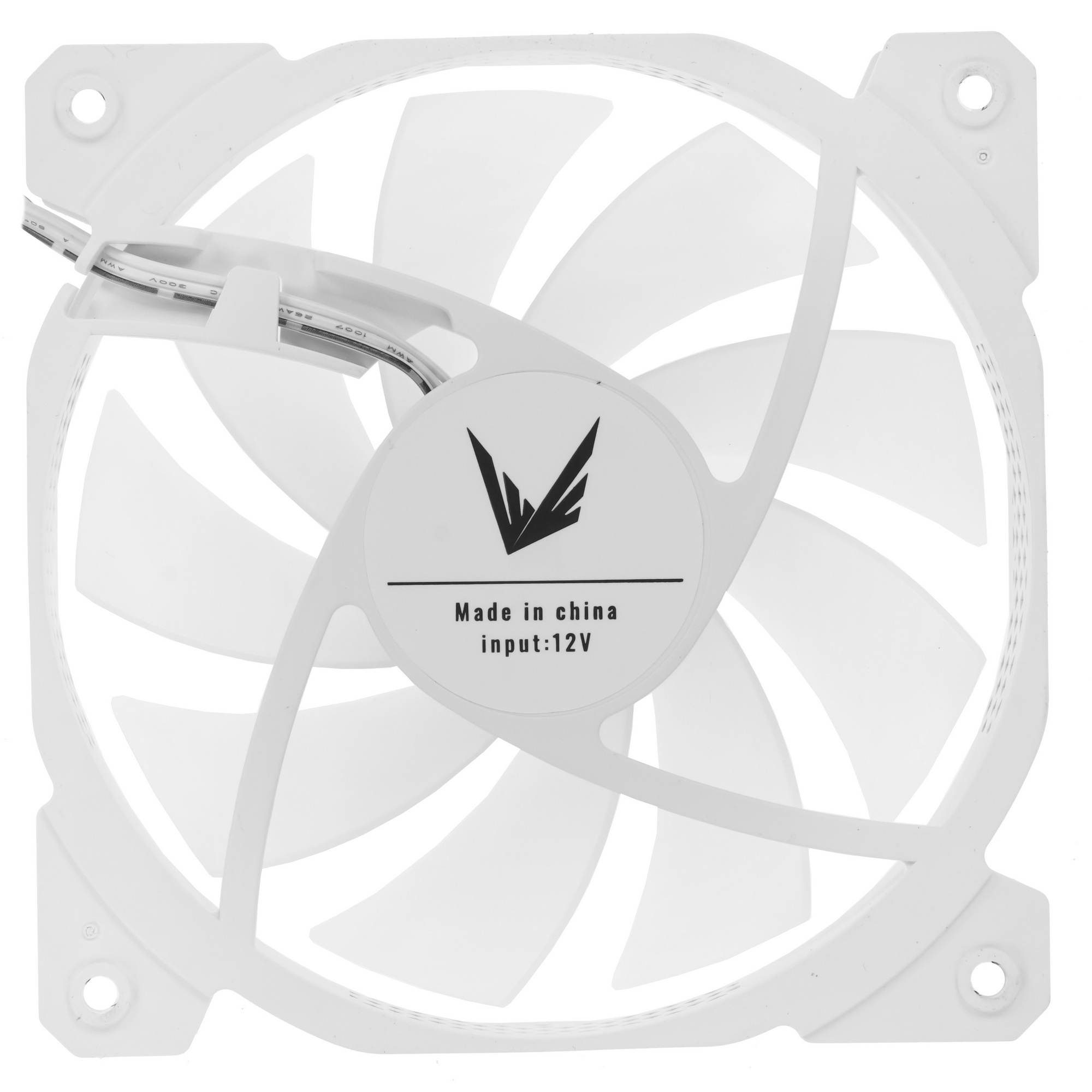 Вентилятор для корпуса Aerocool / Formula Cosmic 12WH FR RGB белый, 120 мм, 1100 об/мин, 22.3 дБ, 4