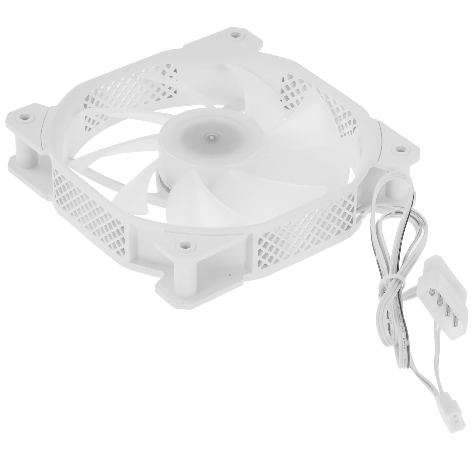 Вентилятор для корпуса Aerocool / Formula Cosmic 12WH FR RGB белый, 120 мм, 1100 об/мин, 22.3 дБ, 4