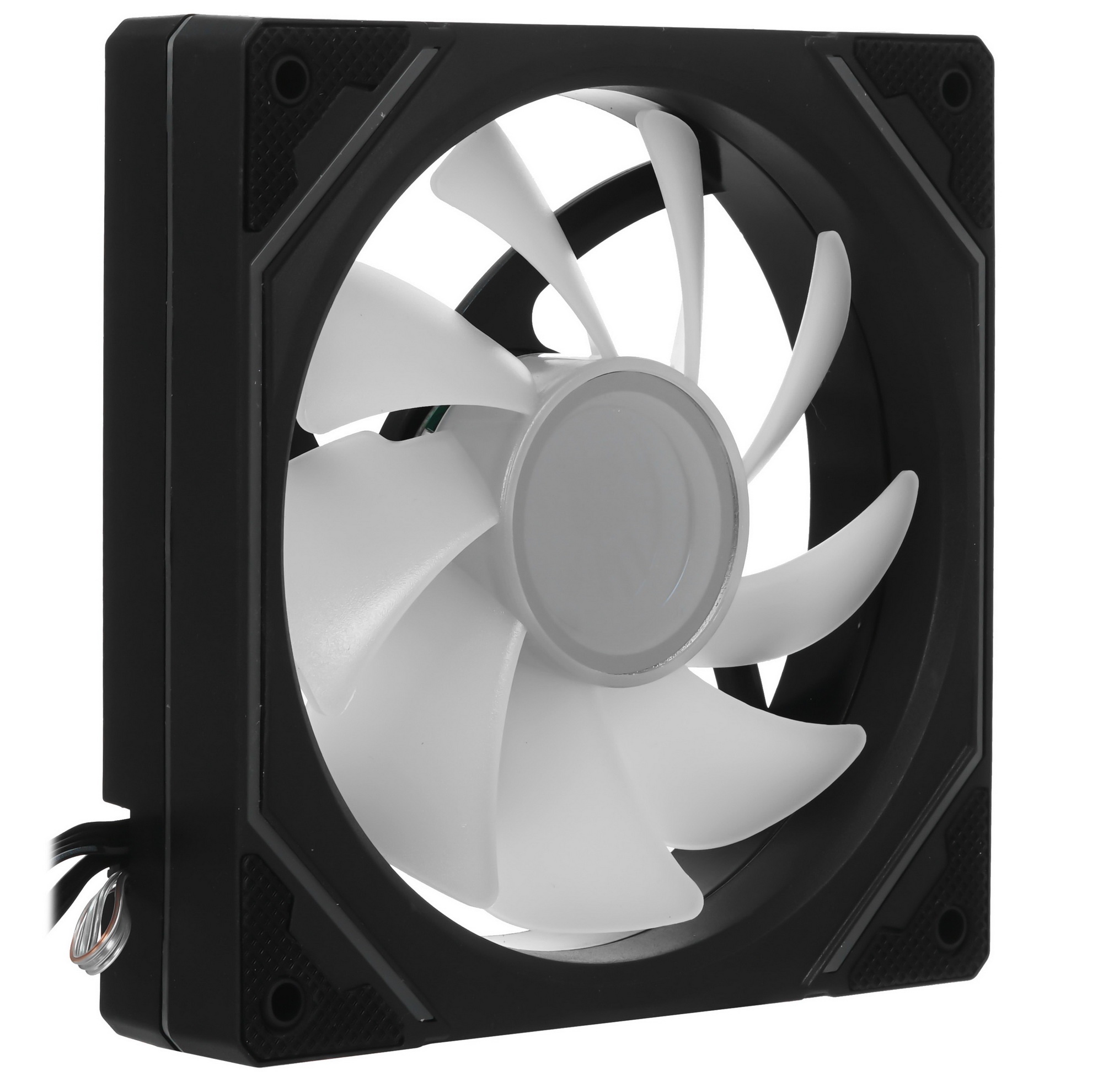 Вентилятор для корпуса Bloody BD-CF120ARGB5 LCD ARGB черный, 120 мм, 1600 об/мин, 26 дБ, 4 pin