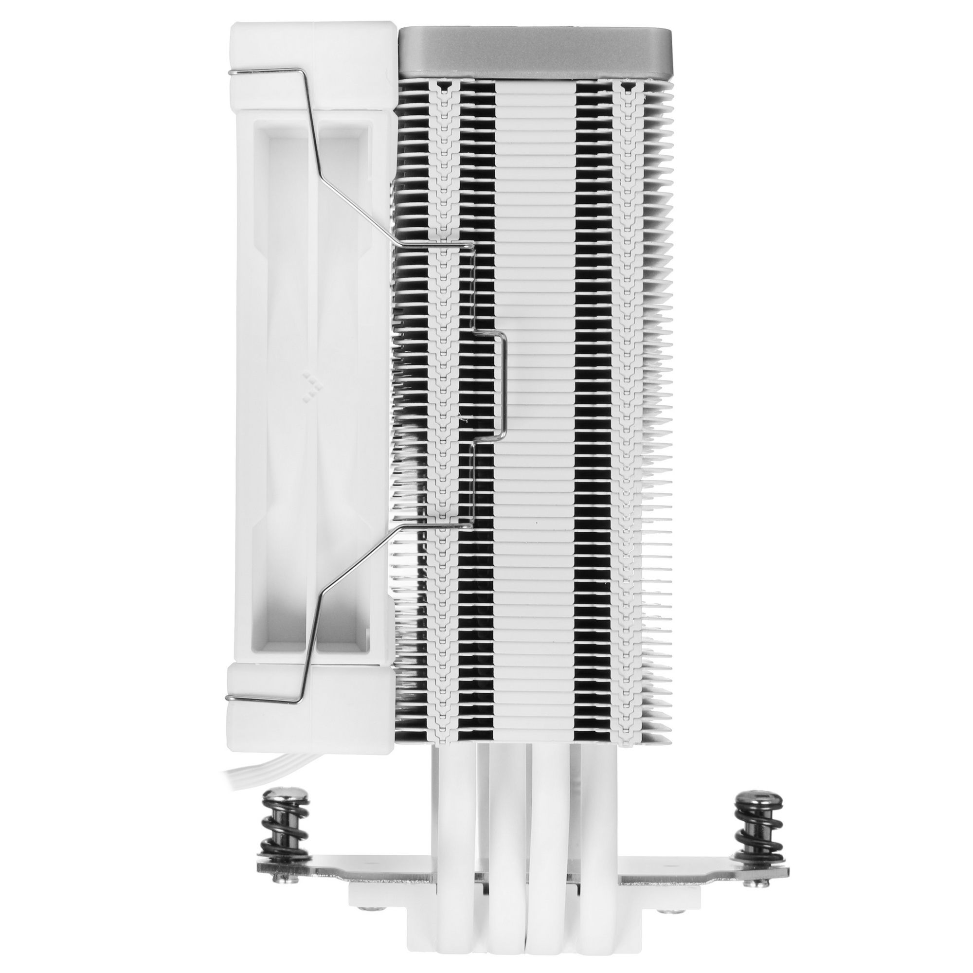 Кулер для процессора DEEPCOOL AK400 WH белый, 120 мм, алюминий/медь, 1850 об/мин, 29 дБ, 4 pin, 220