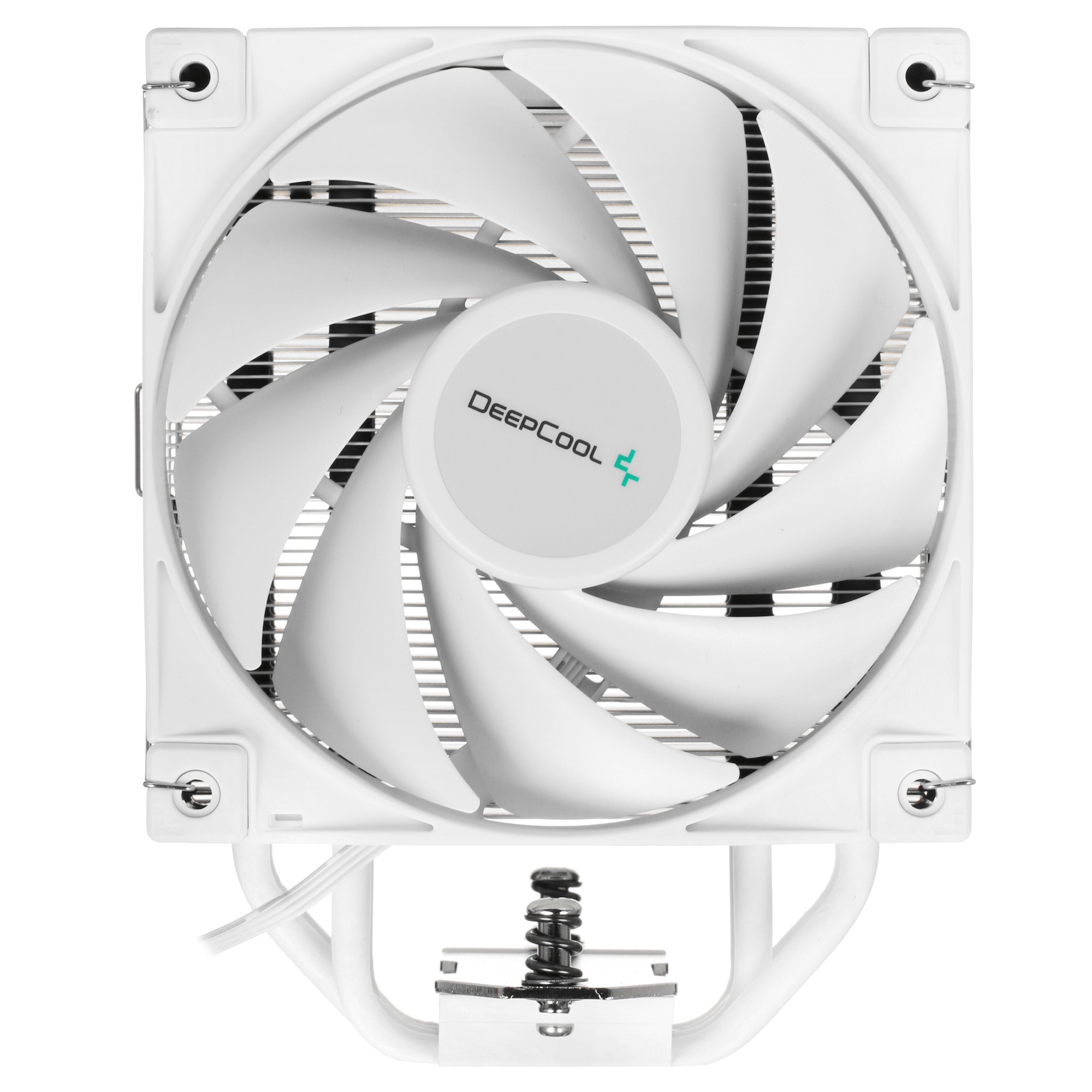 Кулер для процессора DEEPCOOL AK400 WH белый, 120 мм, алюминий/медь, 1850 об/мин, 29 дБ, 4 pin, 220