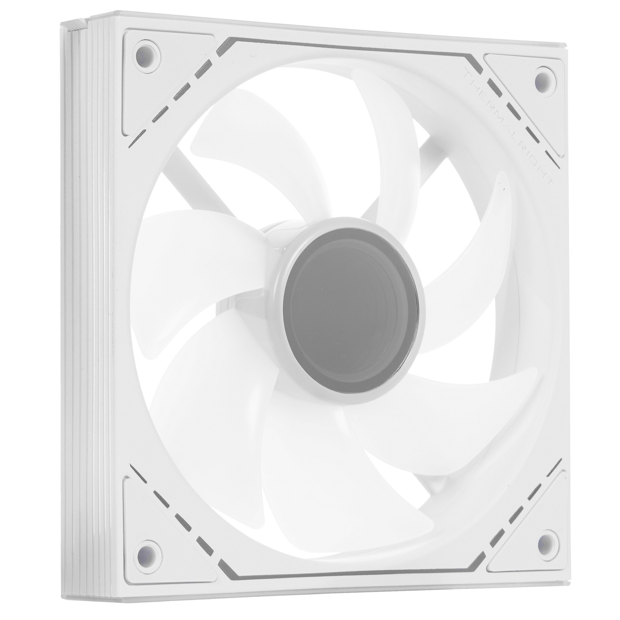 Кулер для корпуса Thermalright TL-M12W-S (120x124x25mm, 4-pin PWM, ARGB, 47.6CFM, 23.2dBA, 1500RPM,