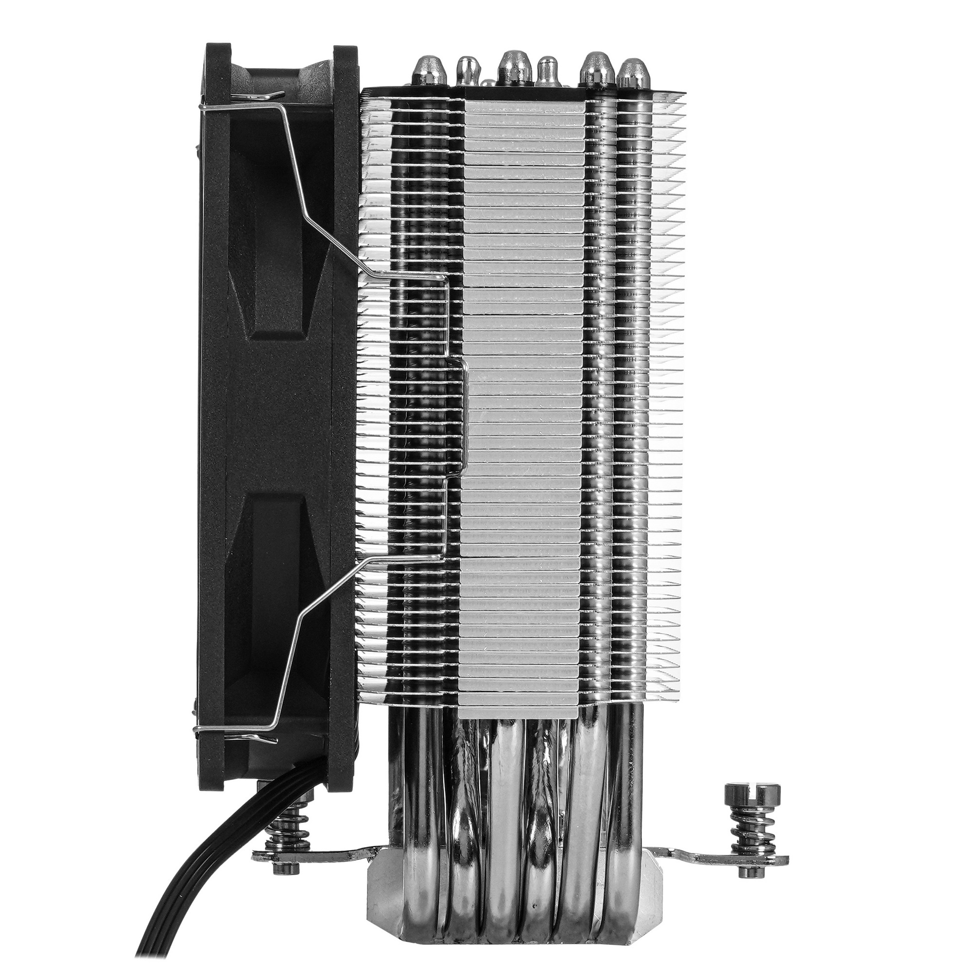 Кулер для процессора Thermalright Burst Assassin 120 SE черный/серебристый (4-pin PWM, 148mm, Al/Cu,