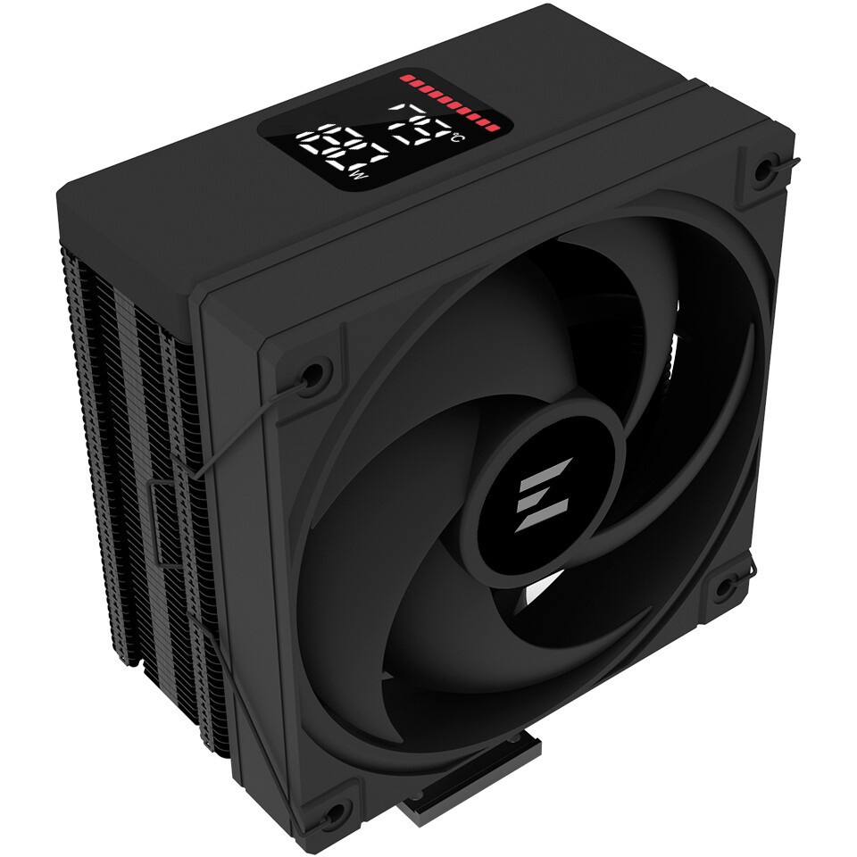 Кулер для процессора Eurocase 6PI120ARGB черный, 120 мм, алюминий/медь, 1800 об/мин, 36 дБ, 4 pin, 2